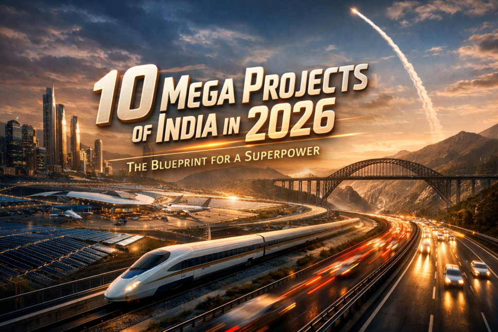 10 Mega Projects of India in 2026
