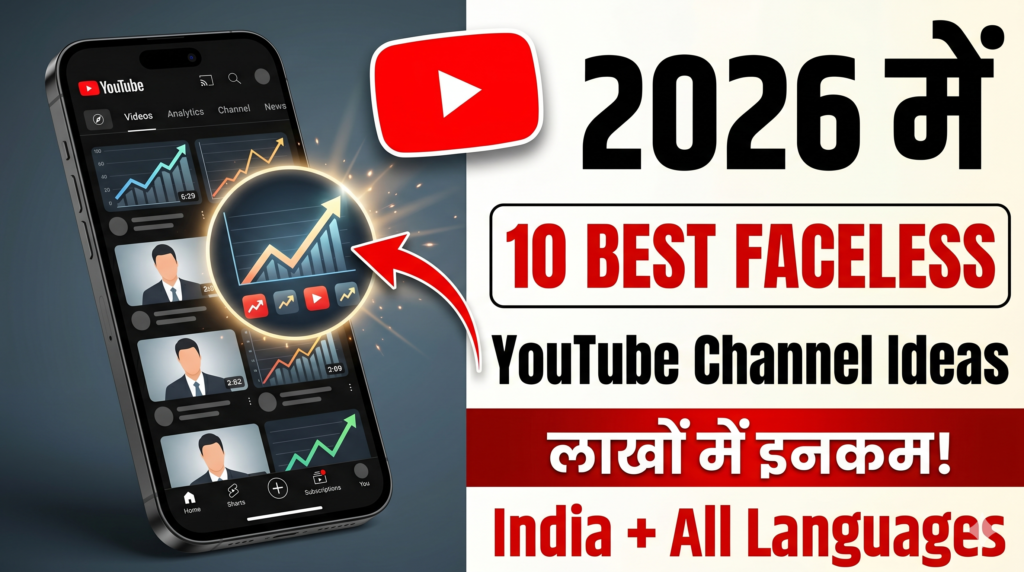 Faceless YouTube Channel Ideas India