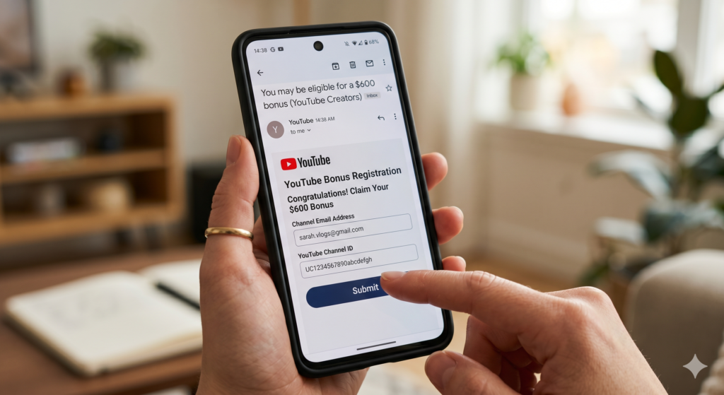 YouTube 600 Dollar Program