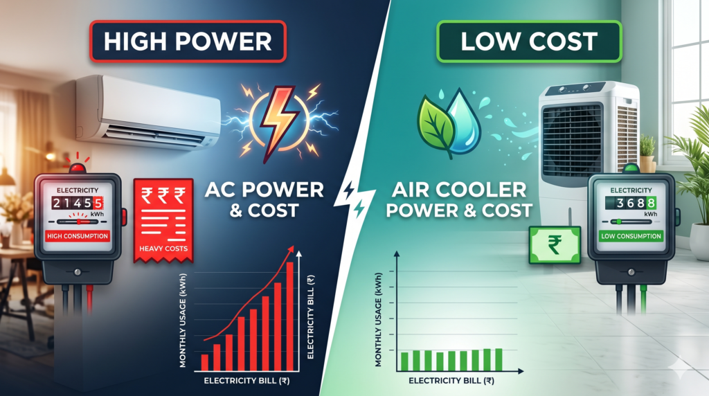 AC vs Cooler India: April 2026