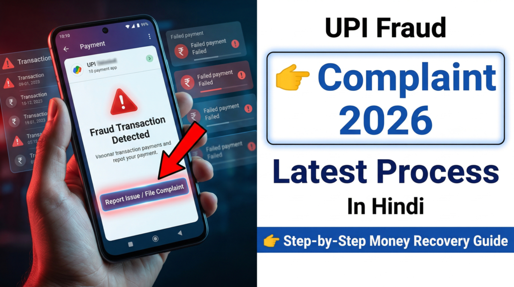 UPI Fraud Complaint 2026