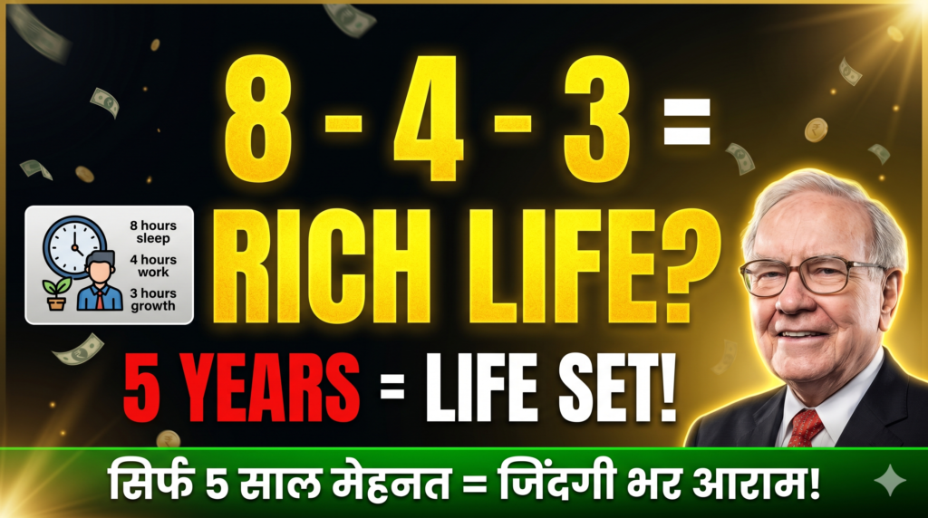 Warren Buffett 8-4-3 Rule